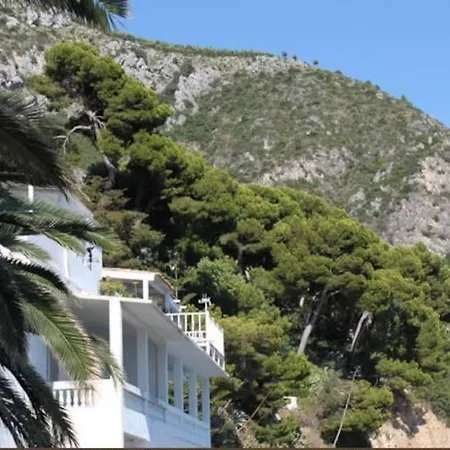 Front Beach Penthouse Lägenhet Èze